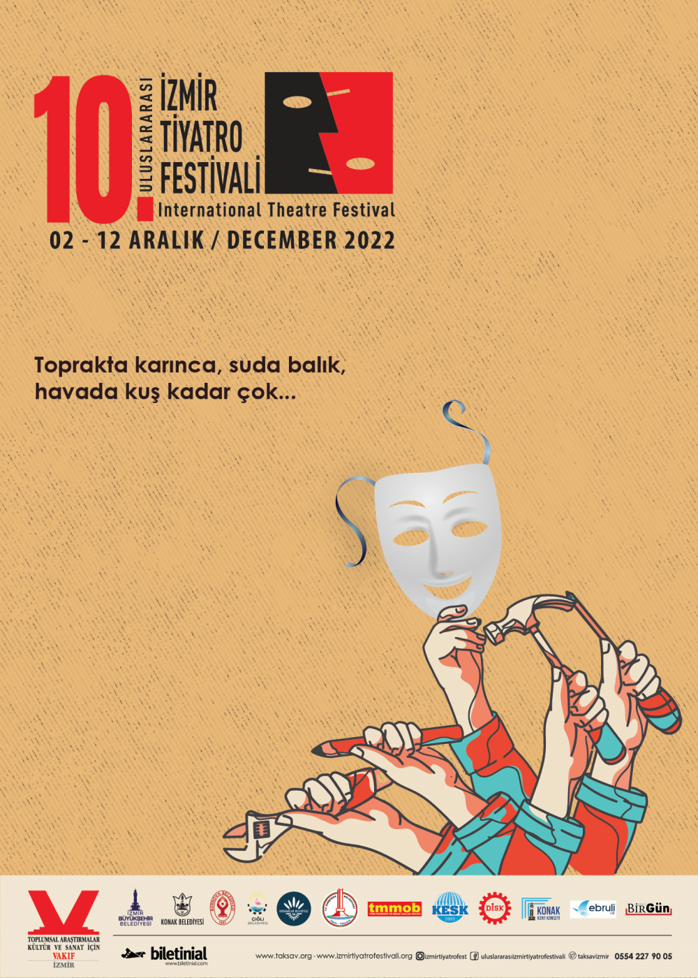 10. Uluslararası İzmir Tiyatro Festivali Başlıyor